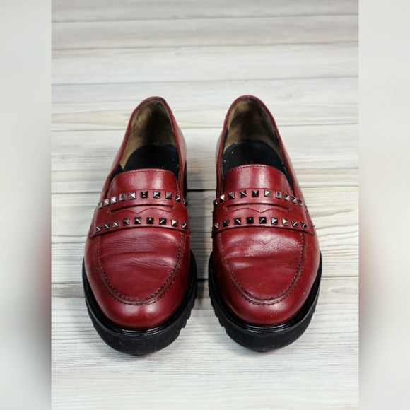 Paul Green Shoes - Paul Green Sofia Burgundy Loafers SZ 6.5
